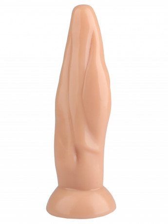 Анальная огромная пробка обтекаемой формы из эластомера