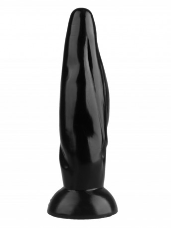 Анальная огромная пробка обтекаемой формы из эластомера