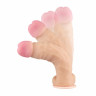 Эластичный и нежный фаллоимитатор из киберкожи с реалистичной структурой
