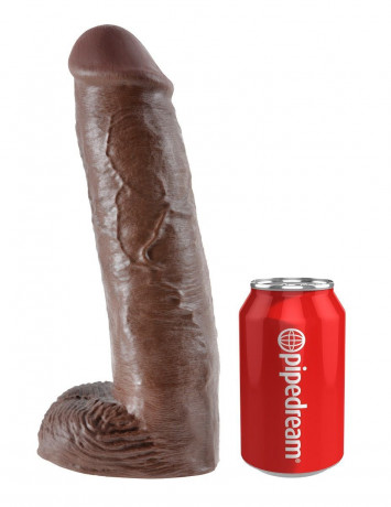 Фаллопротез гигант 28 см с полостью