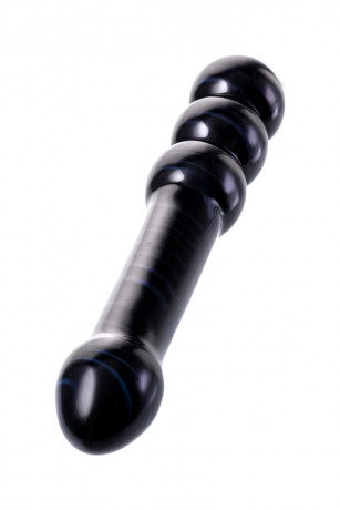 Синий стеклянный двусторонний стимулятор