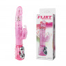 Ротатор с поступательными движениями и клиторальным стимулятором Flirt