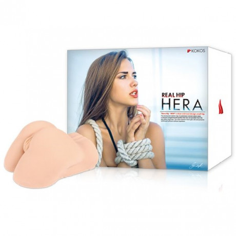 Мастурбатор полуторс с двумя активными дырочками Hera RealHip