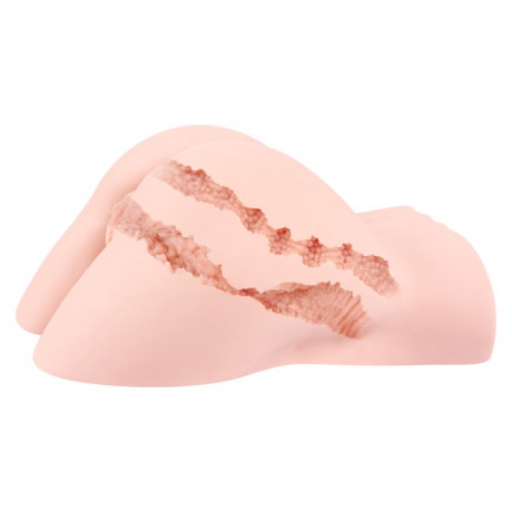 Мастурбатор полуторс с двумя активными дырочками Hera RealHip