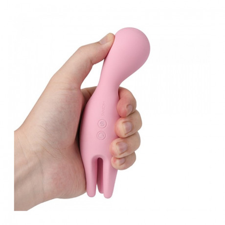 Вибростимулятор с игривыми подвижными тентаклями SVAKOM Nymph Soft Moving Finger Vibrator