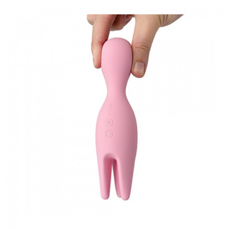 Вибростимулятор с игривыми подвижными тентаклями SVAKOM Nymph Soft Moving Finger Vibrator