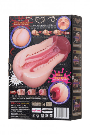 Сверх реалистичный мастурбатор из двухслойного материала Akuma no Wareme