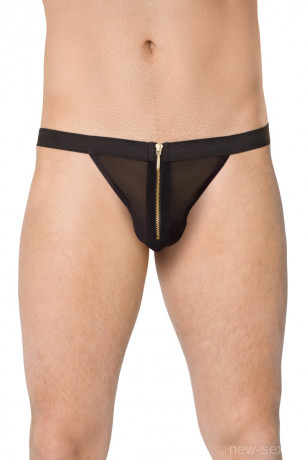 Мужские стринги с молнией и замочком SoftLine Collection