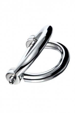 Металлические наручники в форме восьмерки с замком