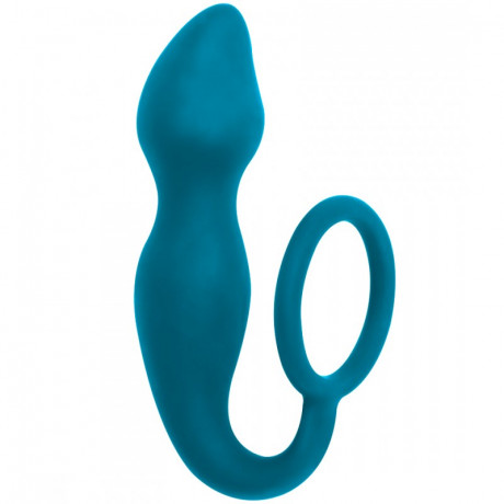 Пробка для стимуляции простаты с эрекционным кольцом Spice it up Sensation