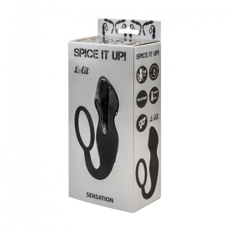 Пробка для стимуляции простаты с эрекционным кольцом Spice it up Sensation