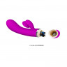 Женский вибратор с клиторальной мини помпой BERT