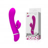 Женский вибратор с клиторальной мини помпой BERT