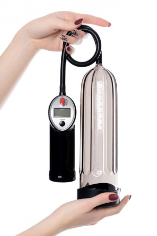 Автоматическая помпа для пениса с ручной корректировкой и монометром