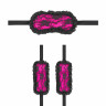 Кружевная маска на глаза закрытого типа с наручниками Introductory Bondage Kit 7