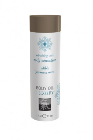 Съедобное масло для тела Японская мята