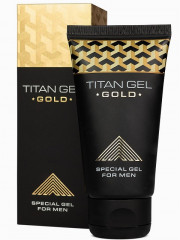 Специальный интимный гель для мужчин Titan Gel Gold TANTRA