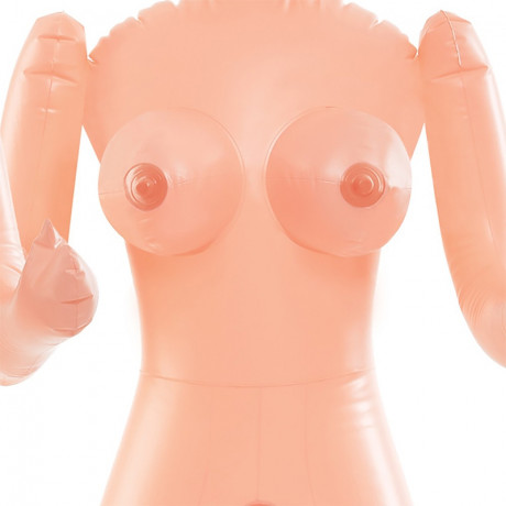 Пара красивых надувных девушек близняшек