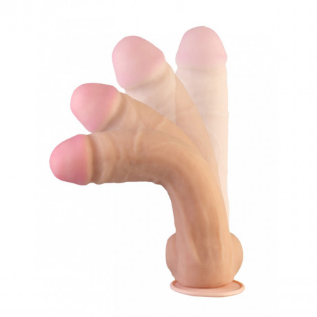 Реалистичный фаллос из мягкого сверхреалистичного материала