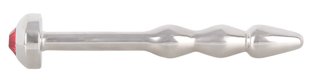 Уретральный стимулятор с декоративным стразом