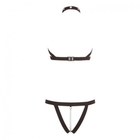 Эластичная сбруя-боди на тело Bad Kitty Strap Body