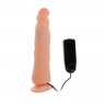 Вибратор реалистик на присоске с пультом управления ROUGH