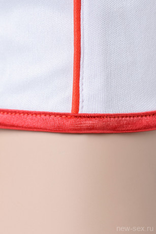 Костюм медсестры красно-белого цвета дополненный аксессуарами Angel XL