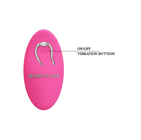Вибробабочка в трусики с пультом ДУ Pretty Love Walker
