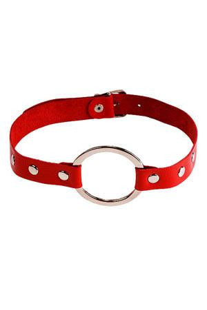 Кляп-рамка красный