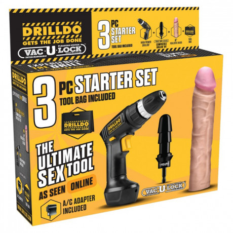 Секс машина из дрели DRILLDO STARTER