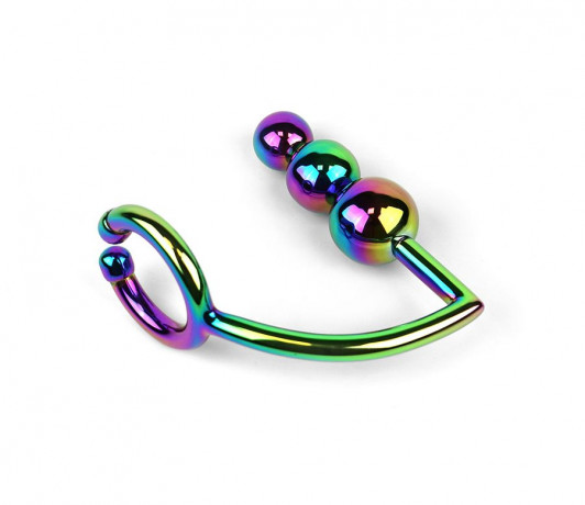 Анальная елочка с эрекционным кольцом