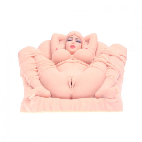 Маленький силиконовый мастурбатор в форме куклы ERICA