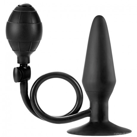 Силиконовая надувная анальная пробка большая COLT
