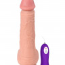 Реалистичный фаллоимитатор с вибрацией пультом управления REAL Dual Layer
