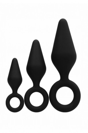 Набор анальных пробок Silicone Butt Plug Set