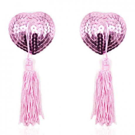 Наклейки на соски с кисточками