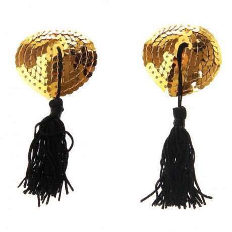 Наклейки на соски с кисточками