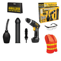 Секс набор со ребристым членом DRILLDO SPIRAL