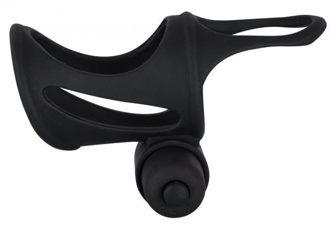 Вибронасадка на пенис Black Velvet Sleeve