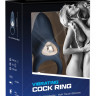 Эрекционное виброкольцо с изогнутым клиторальным стимулятором Vibrating Cock Ring