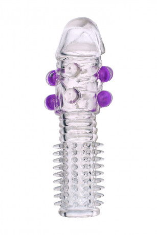 Гелевая насадка с шариками и шипами