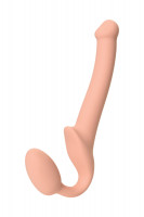 Безремневой реалистичный страпон с вагинальной пробкой Strap-on-me