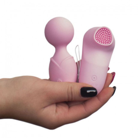 Мини вибратор и вагинальные шарики с функцией вибрации SONG