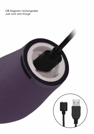 Набор из маски и пуховки с набором разных насадок для вибратора Pleasure Kit 3