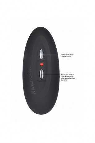 Фаллоимитатор с вибрацией и пультом управления Vibrating Realistic Cock With Scrotum 6 Inch