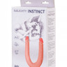 Двусторонний гнущийся фаллоимитатор Naughty Instinct