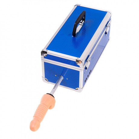 Секс машина с насадками в чемодане