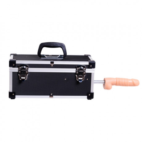 Секс машина с насадками в чемодане