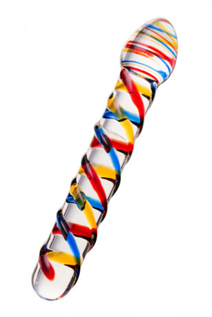 Стеклянный фаллос с гладкой головкой