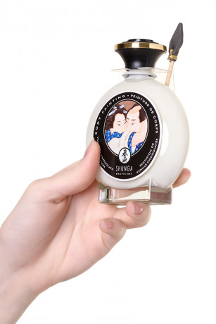 Декоративная крем-краска для тела ванильное и шоколадное искушение SHUNGA